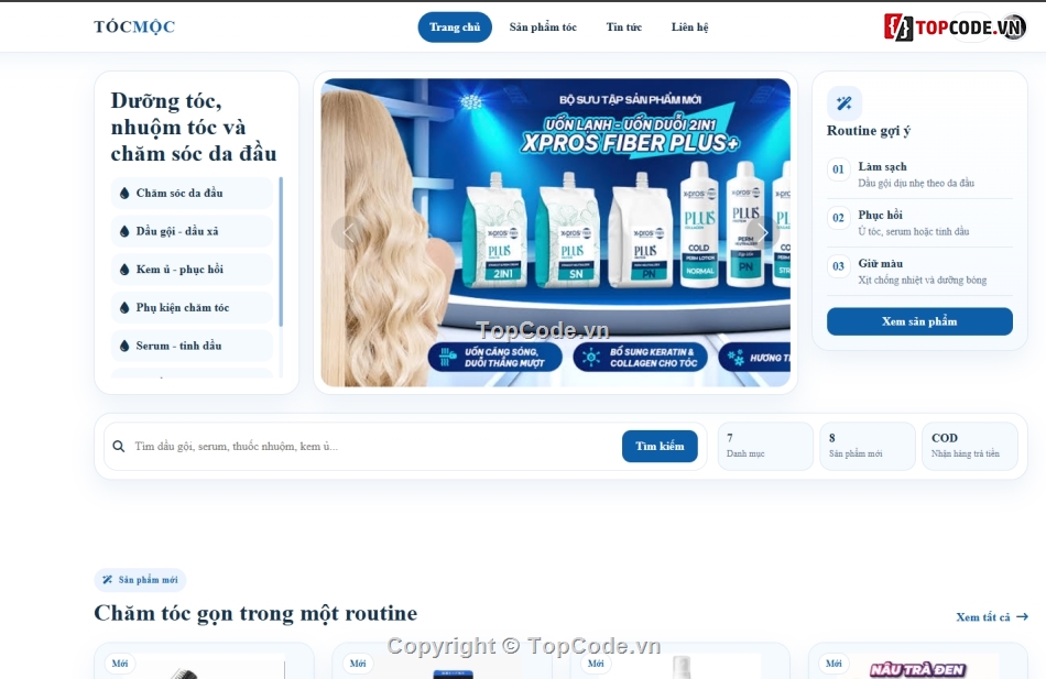 Web bán tem sản phẩm,web bán sản phẩm,website bán sản phẩm